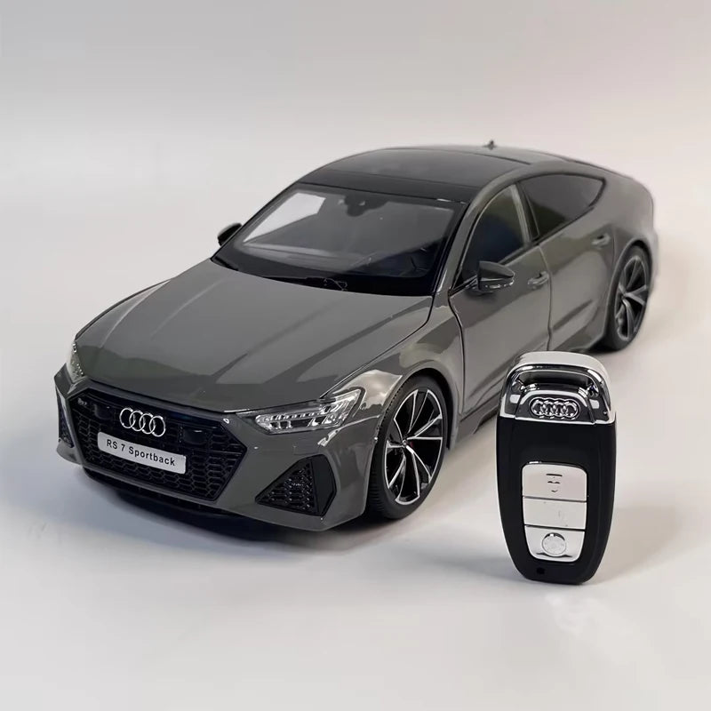 1:18 Audi RS7 Sportback Diecast Model Car – Remote Control with Lights & Sound