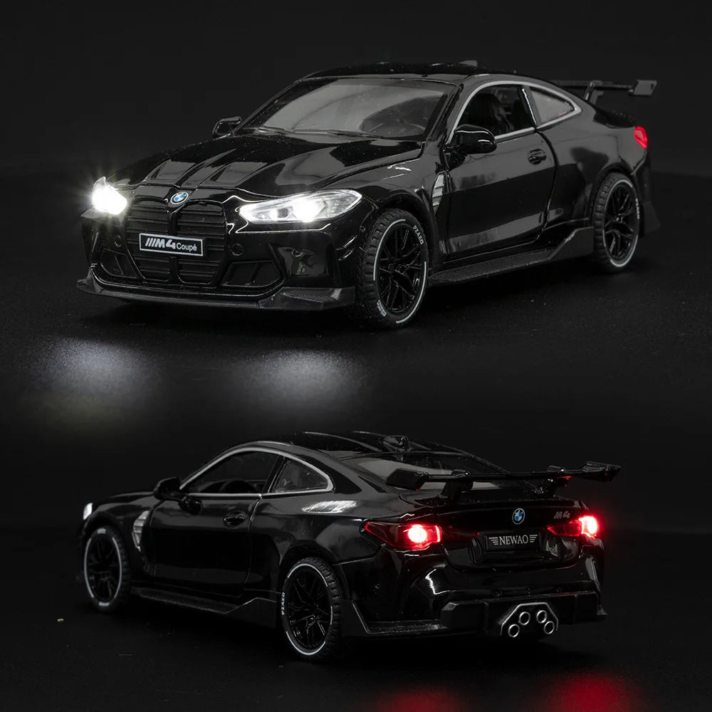 1:32 BMW M4 Coupe Diecast Alloy Model Car – Sound & Light