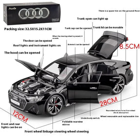 1:18 Audi RS7 Sportback Diecast Model Car – Remote Control with Lights & Sound