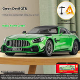 1:18 Mercedes-AMG GTR Diecast Alloy Model Car – Lights & Sound