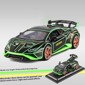 1:24 Lamborghini Revuelto Premium Diecast – Spray Plated(Lights)