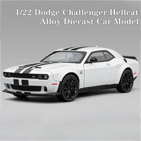 1:22 Dodge Challenger Redeye Hellcat Diecast Model Car – Lights & Sound