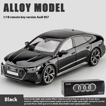 1:18 Audi RS7 Sportback Diecast Model Car – Remote Control with Lights & Sound