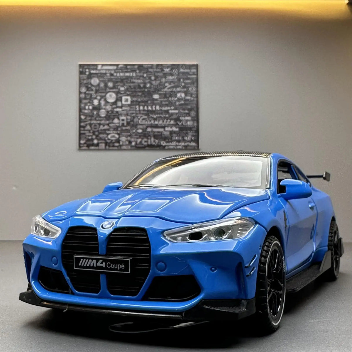 1:32 BMW M4 Coupe Diecast Alloy Model Car – Sound & Light