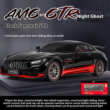1:18 Mercedes-AMG GTR Diecast Alloy Model Car – Lights & Sound